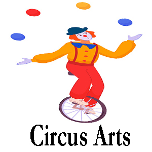 juggling, unicycle, stilts circus arts